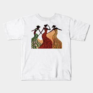 3 Beautiful Women Kids T-Shirt